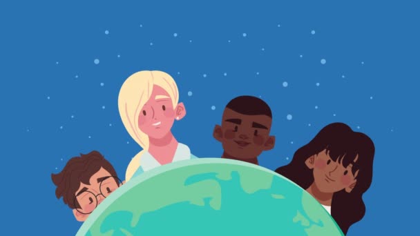 인종을 친구들의 비디오 애니메이션 — 비디오