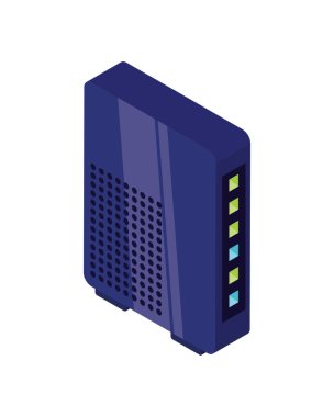 izometrik yönlendirici simgesi izole edilmiş tasarım