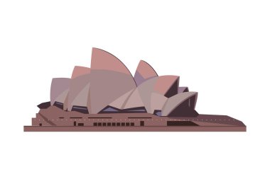 Avustralya 'daki opera binası izole edildi.