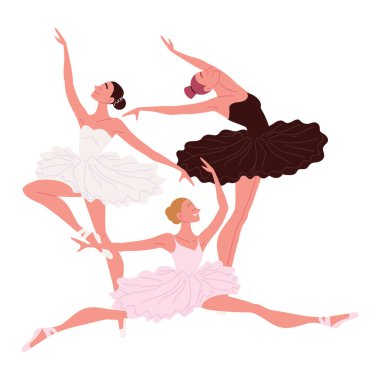 Kadın balerin ikonu izole edildi