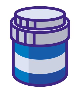 Şişedeki tıbbi simge izole edildi