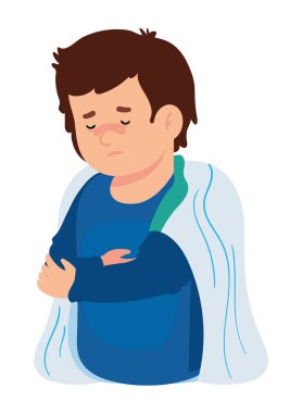 Battaniye ikonlu hasta adam izole edildi.