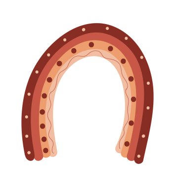 Gökkuşağı boho vahşi ve özgür ikon