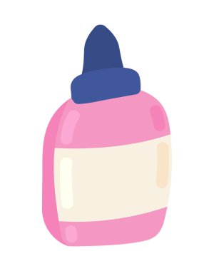 Yapıştırıcı ikonu izole edildi