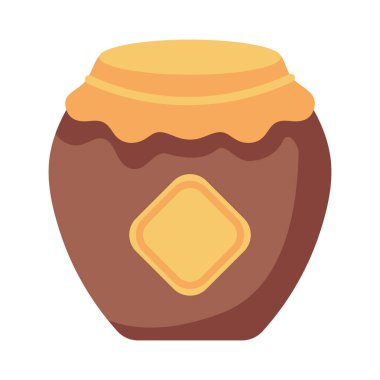 Sos şişesi simgesi izole tasarımı