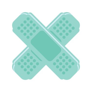 tıbbi yardım simgesi izole edilmiş tasarım