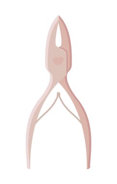 manikür el bakımı ikonu izole edildi