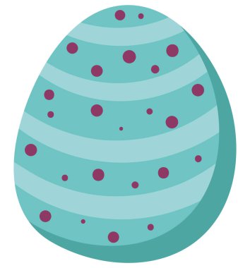 easter egg isolated icon white background