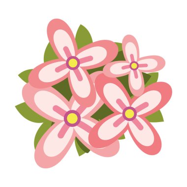 flowers and foliage spring icon