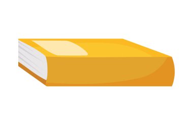 yellow book, book day icon