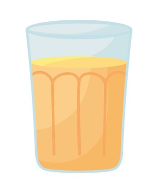 juice glass icon white background