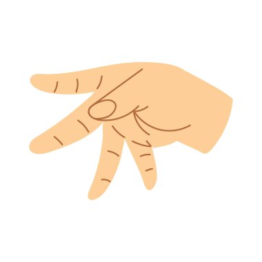 El hareketi simgesi izole edildi