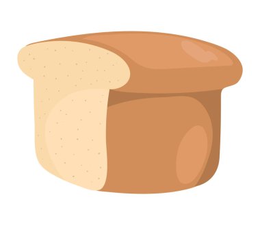 bread healthy food icon isolated