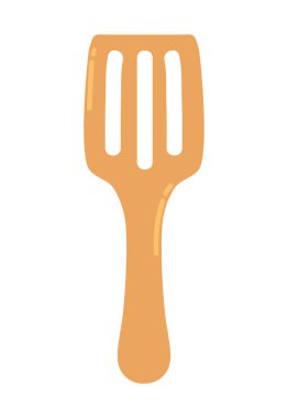 spatula mutfak aletleri simgesi izole edildi