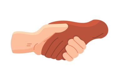handshake gesture icon isolated design
