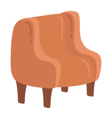 armchair house thing icon isolated