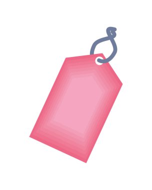 shopping tag price icon isolated style