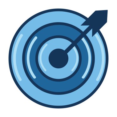 target business icon isolated design