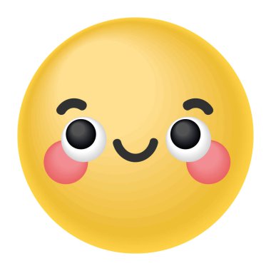 smiley emoticon social media icon isolated