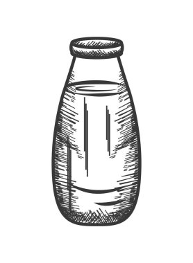 milk bottle icon isolated design