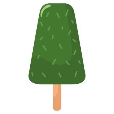 matcha ice cream matcha icon isolated