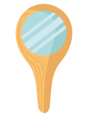 mirror ecological sustainability icon isolated