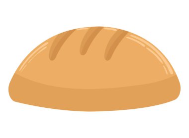bread icon isolated white background