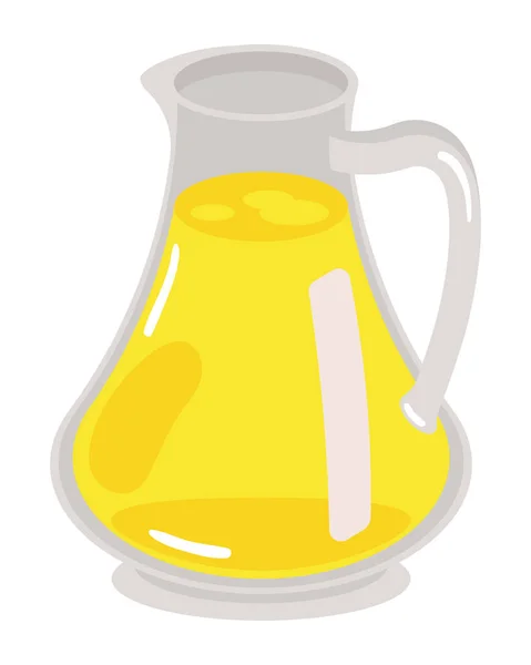 Изолированная Бутылка Оливкового Масла — стоковый вектор