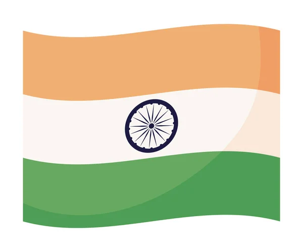 Индийский Флаг — стоковый вектор