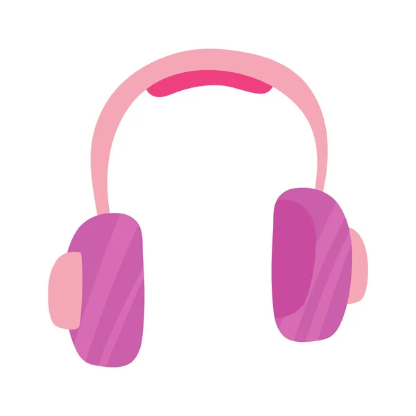 stock vector headphones on white background icon