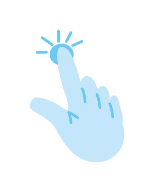 tıklama mobil uygulama simgesi izole edildi