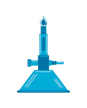 Kullan-at laboratuar simgesi izole edilmiş tasarım