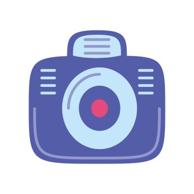 kamera mobil uygulama simgesi izole edildi