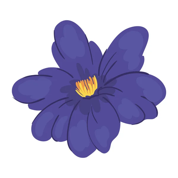Фиолетовый Цветок — стоковый вектор