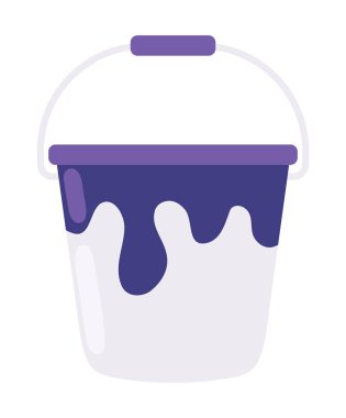 kova rengi simgesi izole edilmiş biçimi