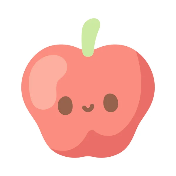ไอคอนอาหารแอปเป ลคาวาย — ภาพเวกเตอร์สต็อก
