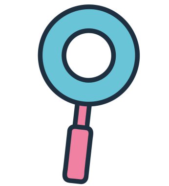 Keşif aranıyor Büyütülmüş simge izole ediliyor