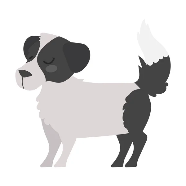 Pes Farma Zvíře Ikona Izolované — Stockový vektor