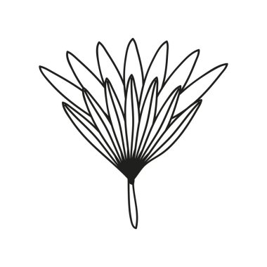 Çiçek yaprağı doğal ikondaki büyümeyi sembolize eder.