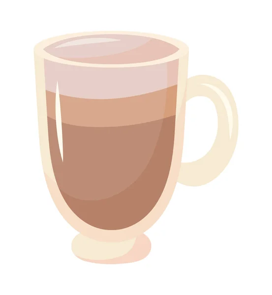 Coffee Cup Beverage Icon Isolated — Stockvector