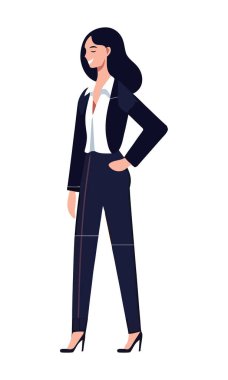 Başarılı iş kadını ikon olarak izole edildi