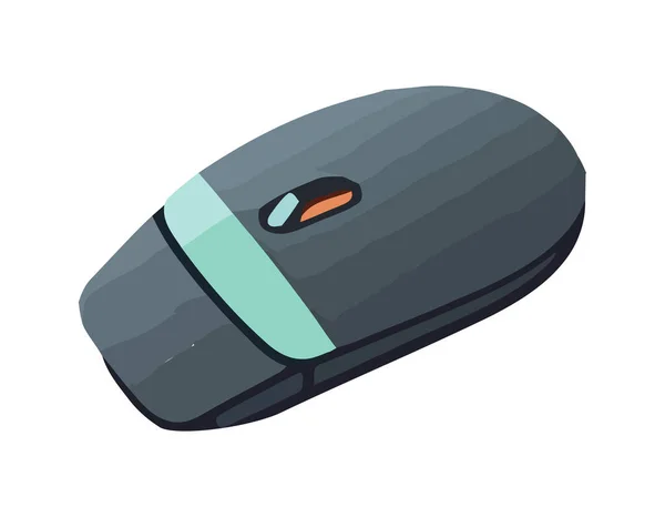 Design Ícone Isolado Mouse Computador Moderno — Vetor de Stock