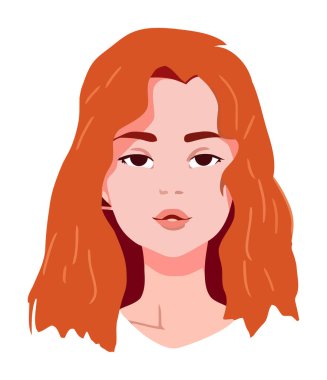 Gülümseyen güzel genç bir kadın izole edilmiş.