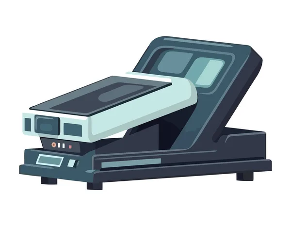 Сучасний Технологічний Офісний Сканер Ізольовано — стоковий вектор