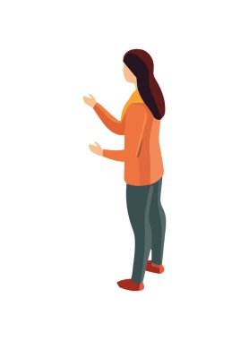 İşaret simgesini gösteren bir kişi izole edildi