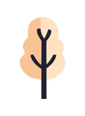 Organik yaprak, doğa simgesindeki yalıtılmış büyümeyi sembolize eder