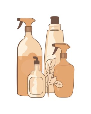 Plastik kaplarda organik güzellik ürünleri izole edildi