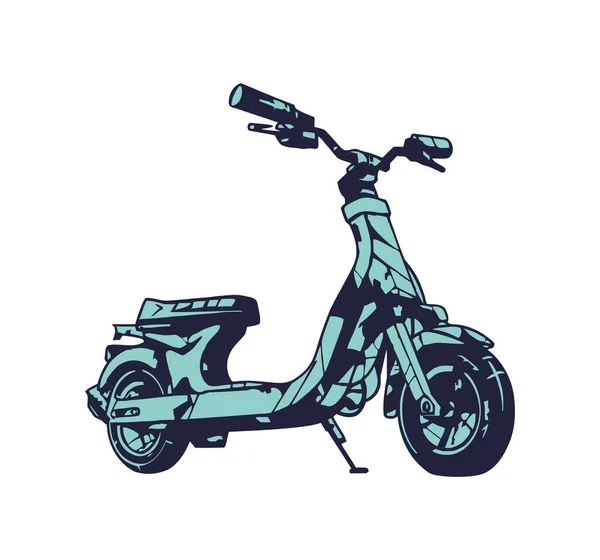 オートバイの冒険 自由と旅行のアイコンを隔離 — ストックベクタ