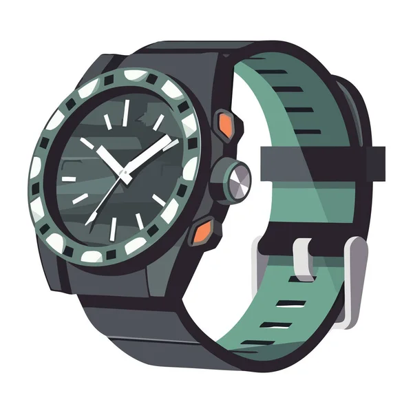 現代のベクトル腕時計のアイコンは — ストックベクタ