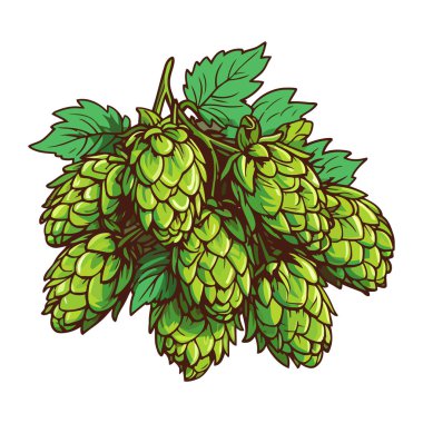 Taze organik bitki sürüsü zıplama simgesi izole